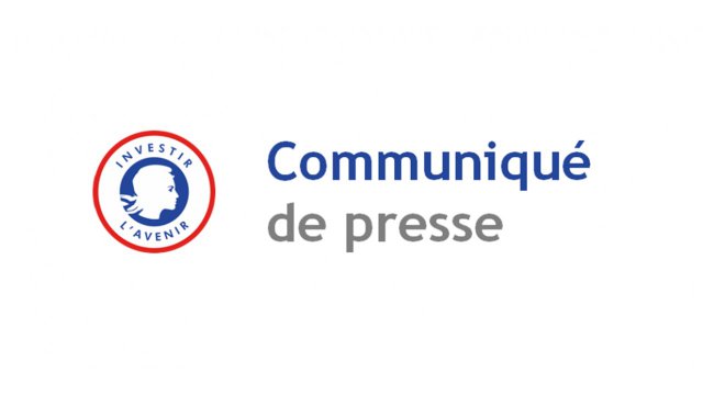 Communiqué de presse - Investir l'avenir